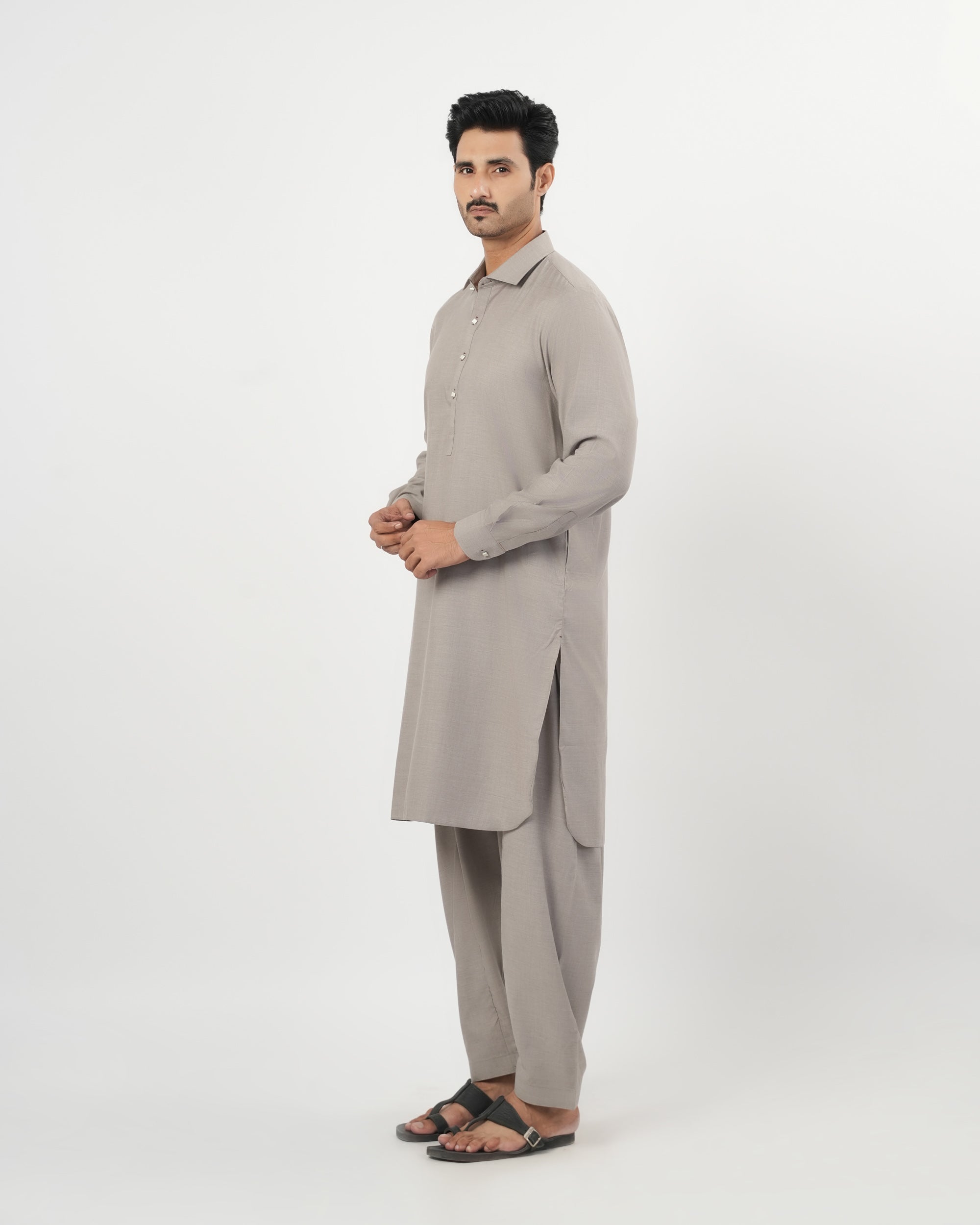 Eminent Men's Plain Shalwar Kameez