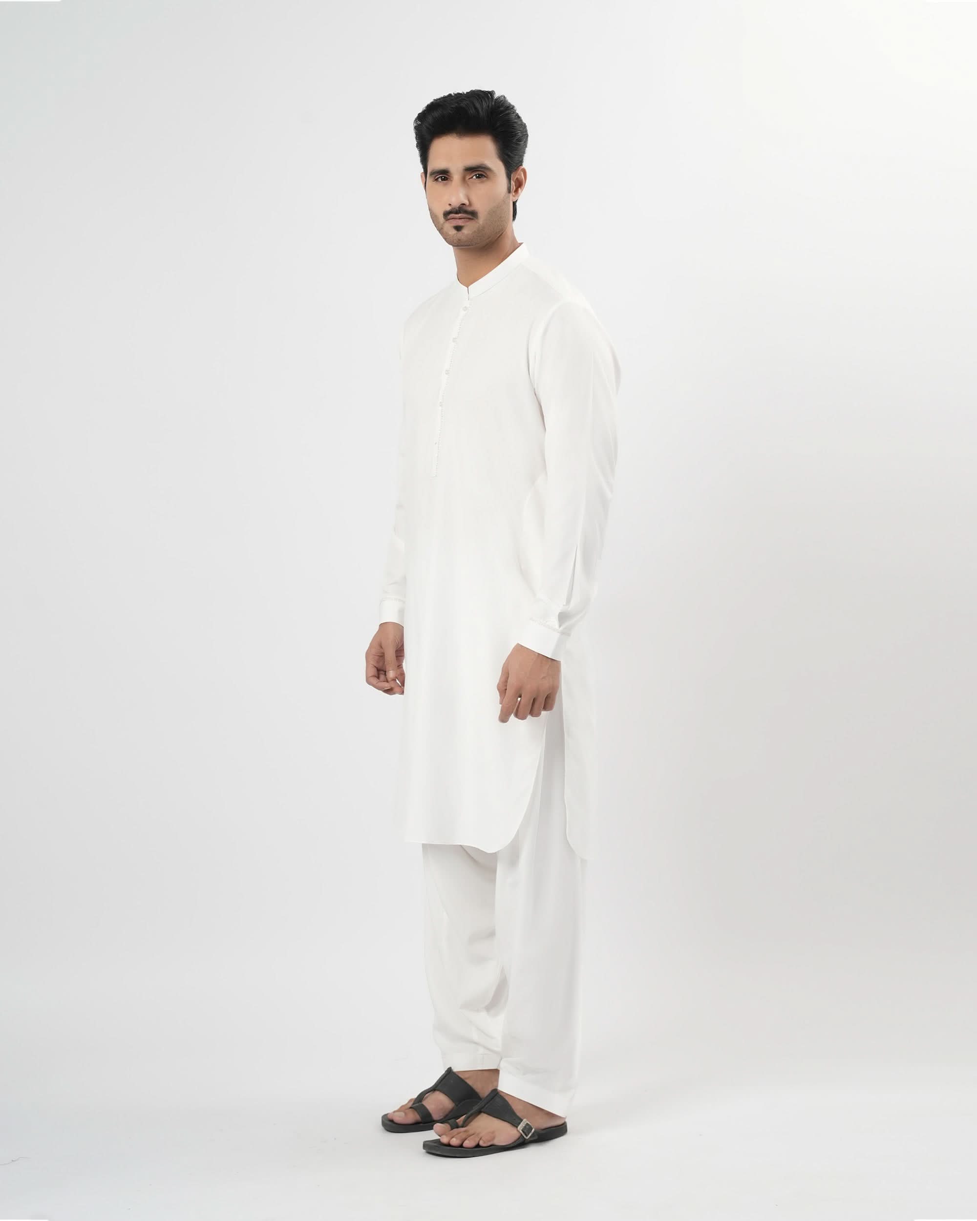 Valuables Men’s Embroidered Kurta Shalwar Suit, Men's Shalwar Kameez, Valuables, Chase Value