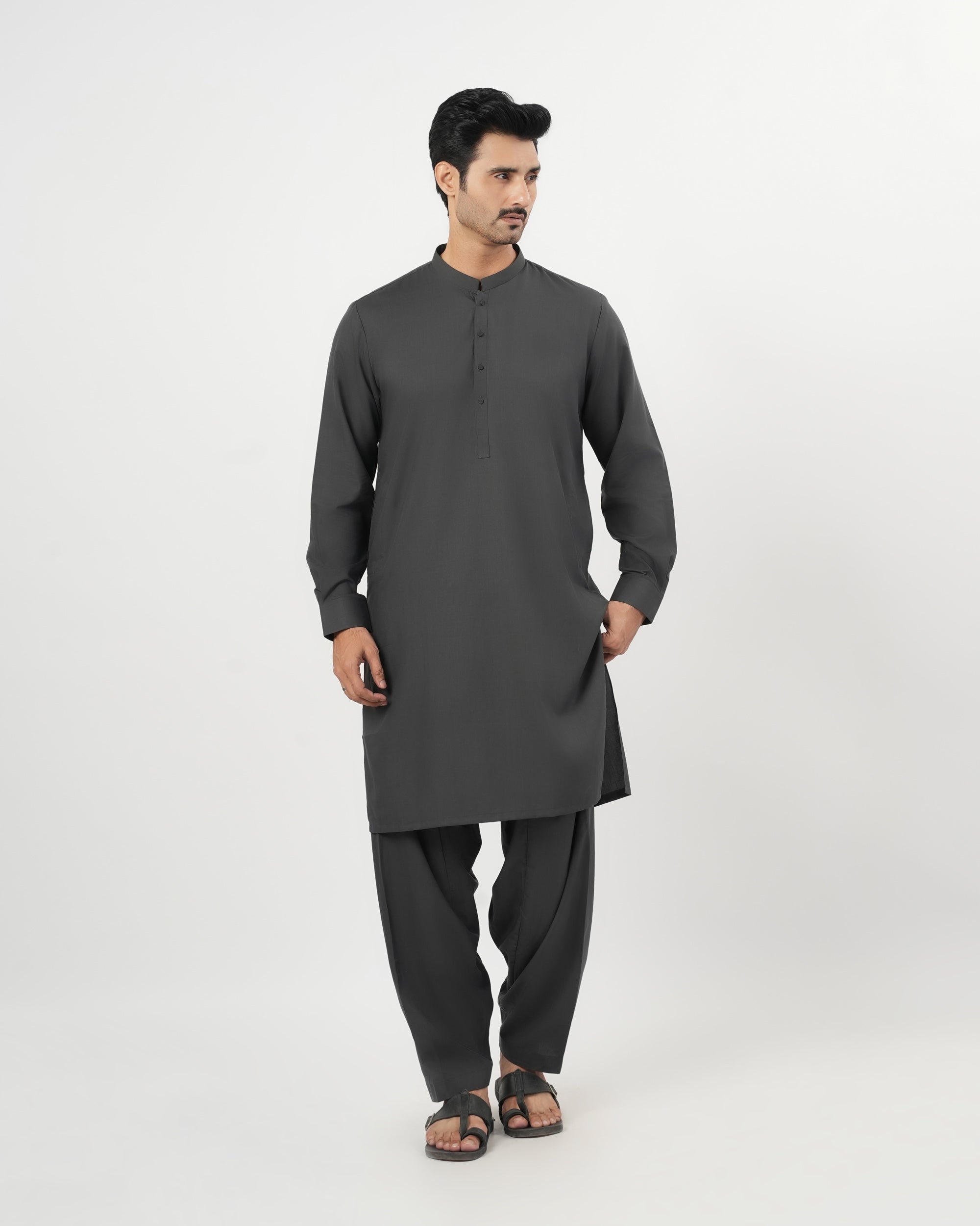 Eminent Men's Plain Shalwar Kameez
