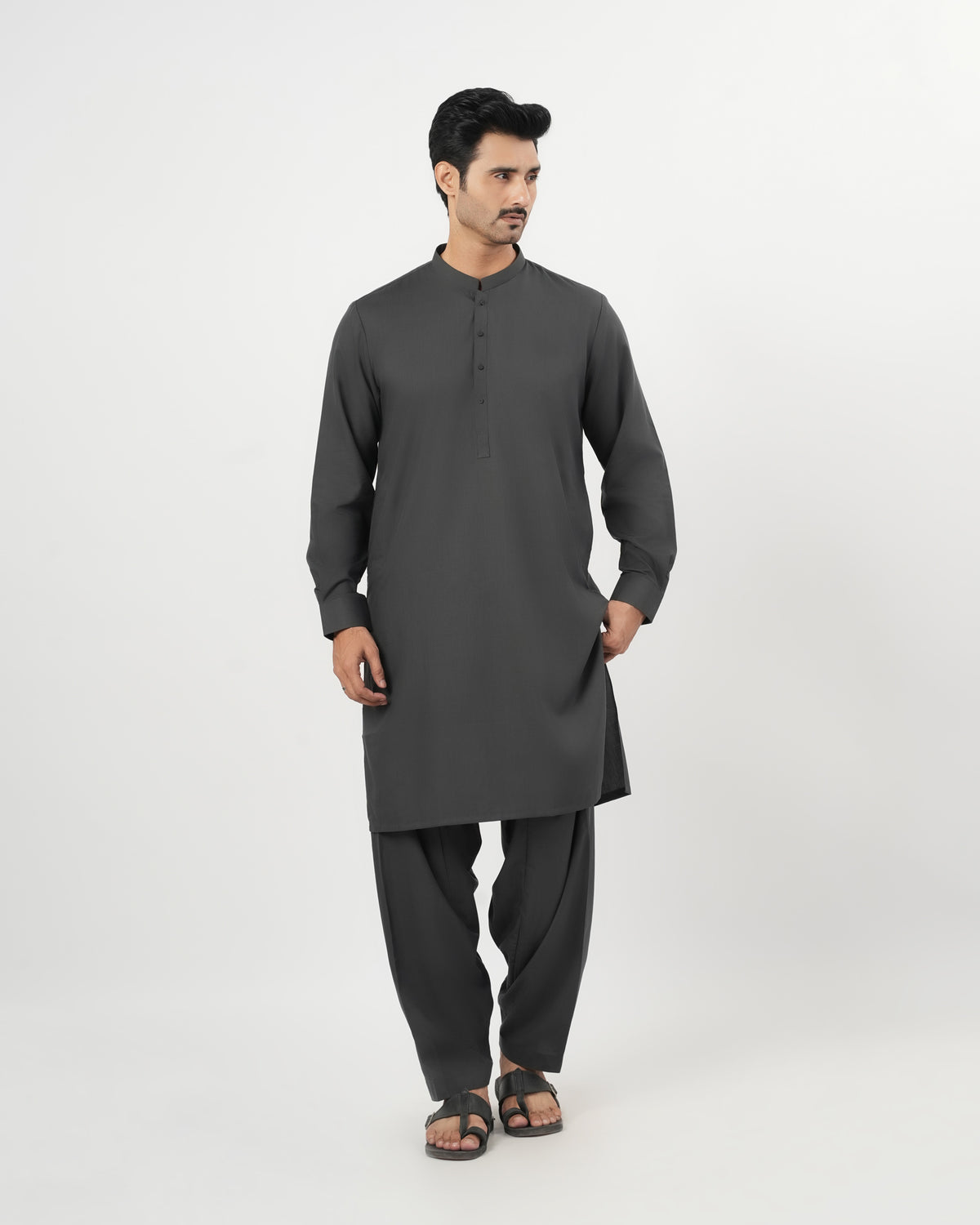 Eminent Men's Plain Shalwar Kameez