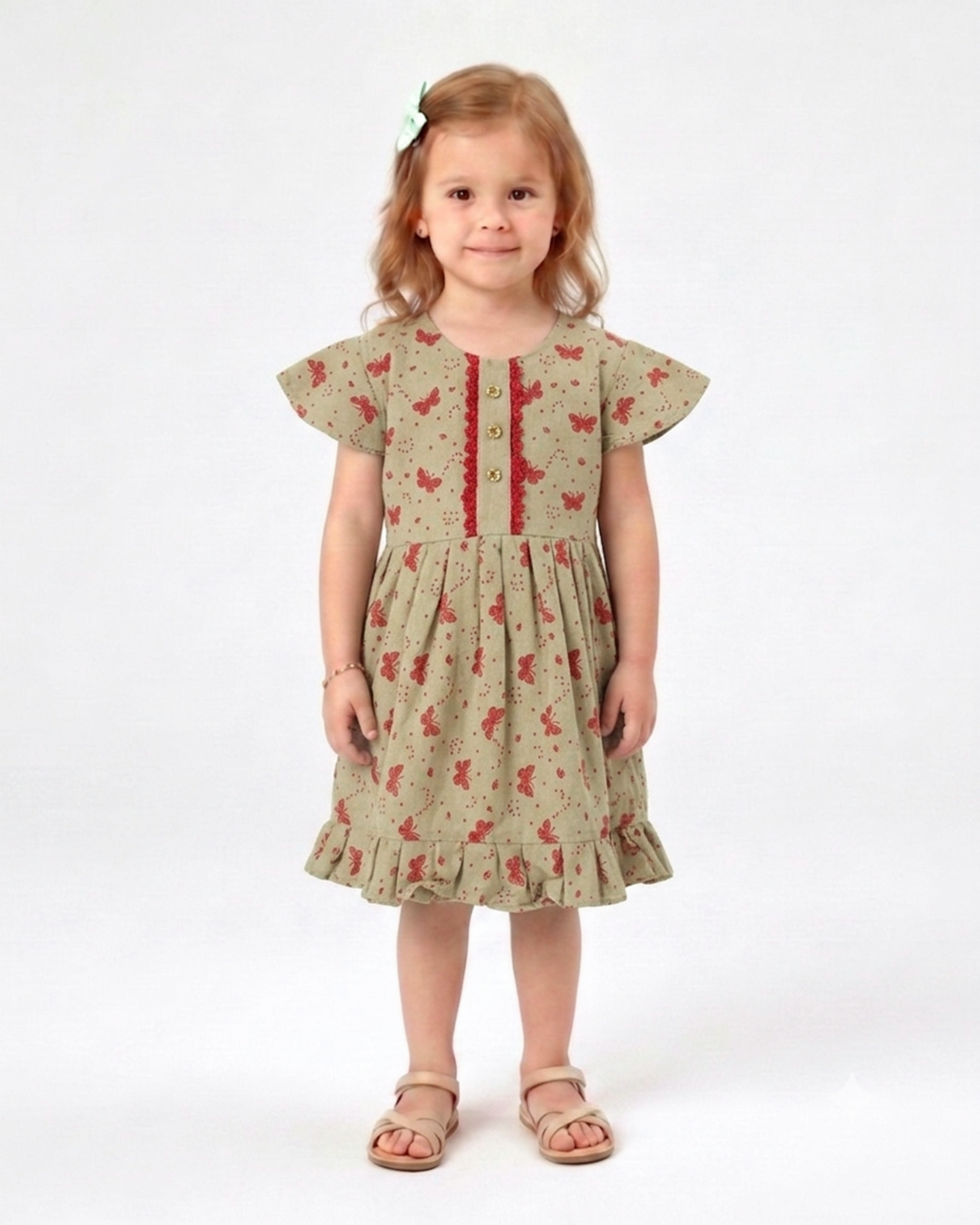 Girls' Printed Frock