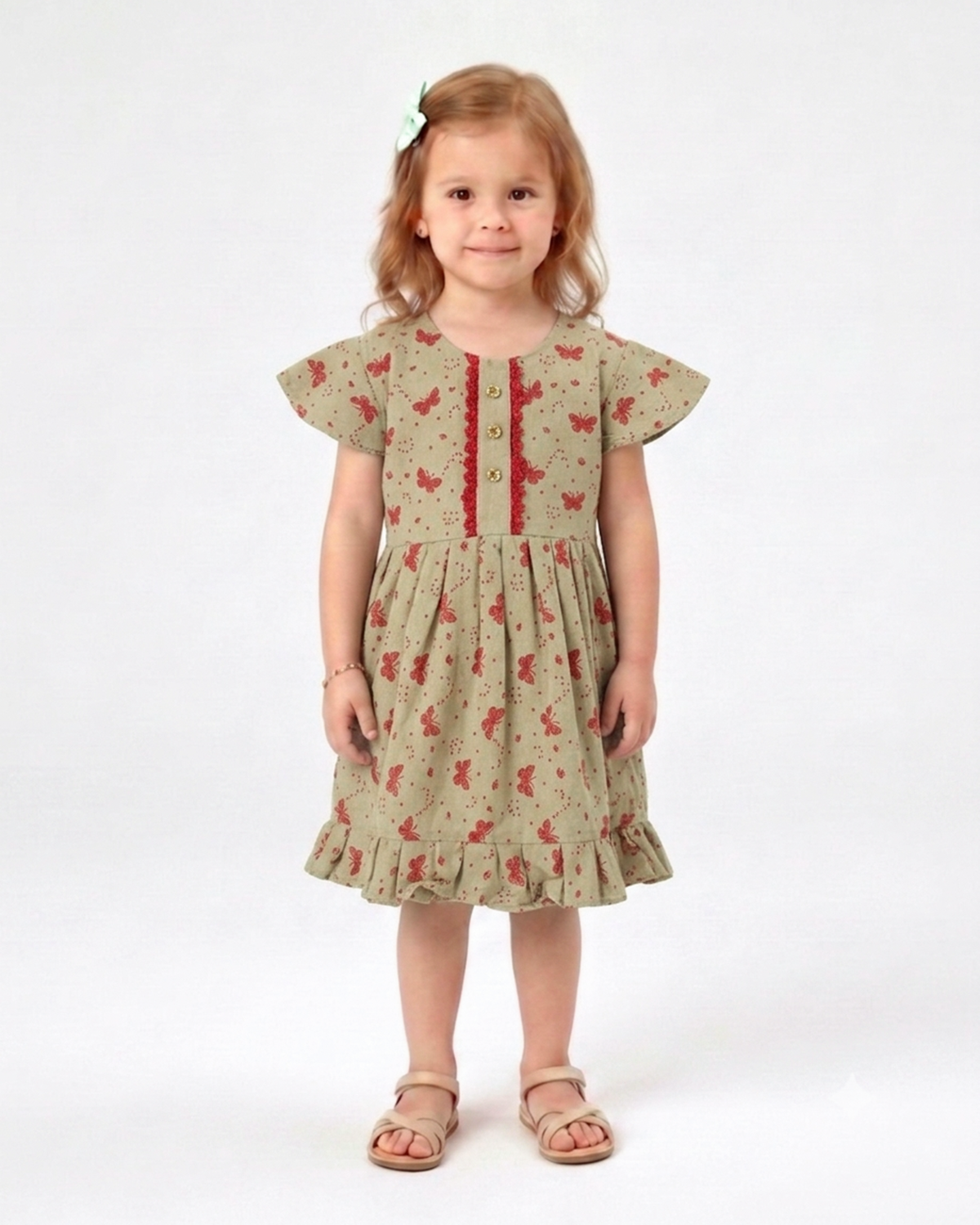 Girls' Printed Frock