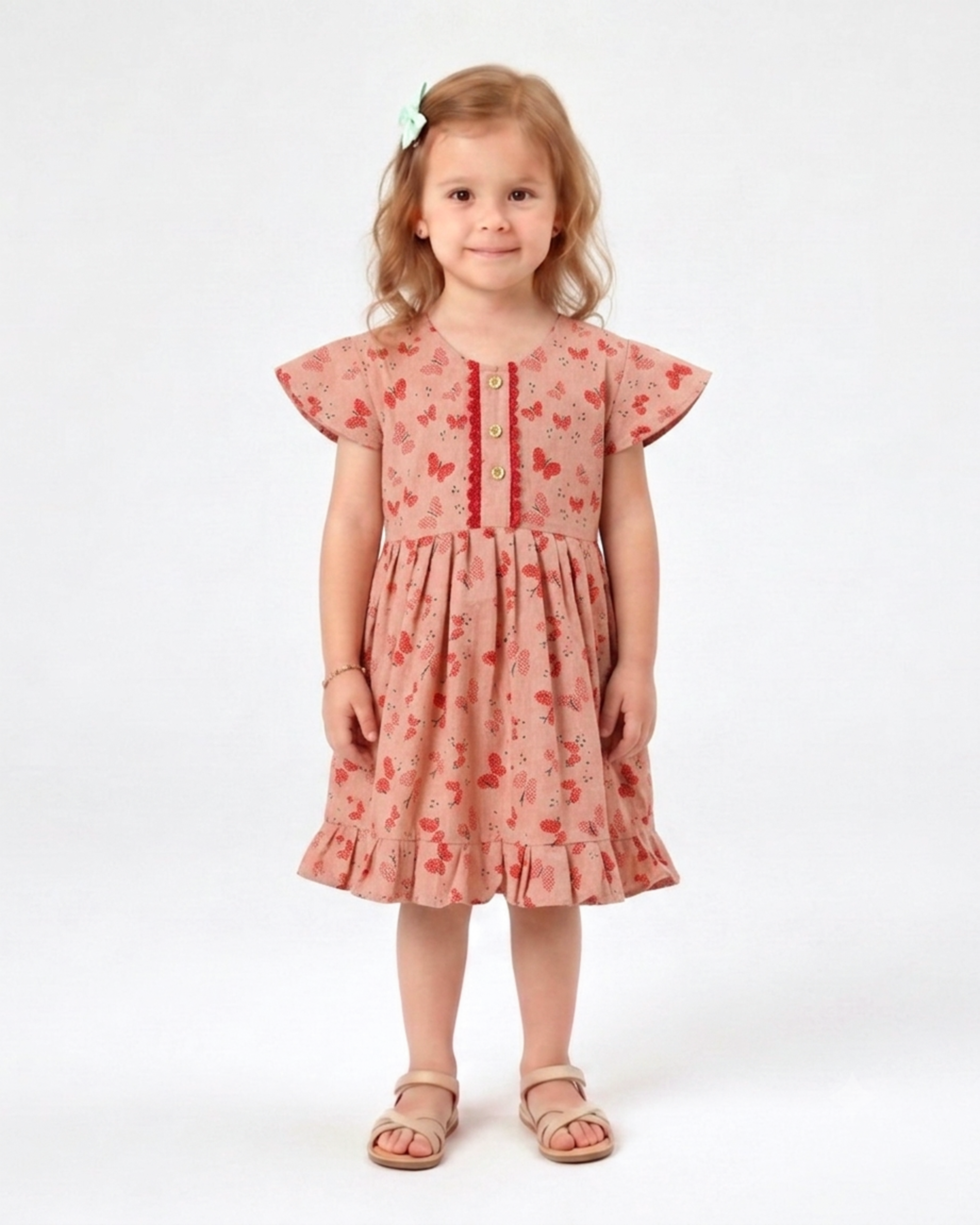 Girls' Printed Frock