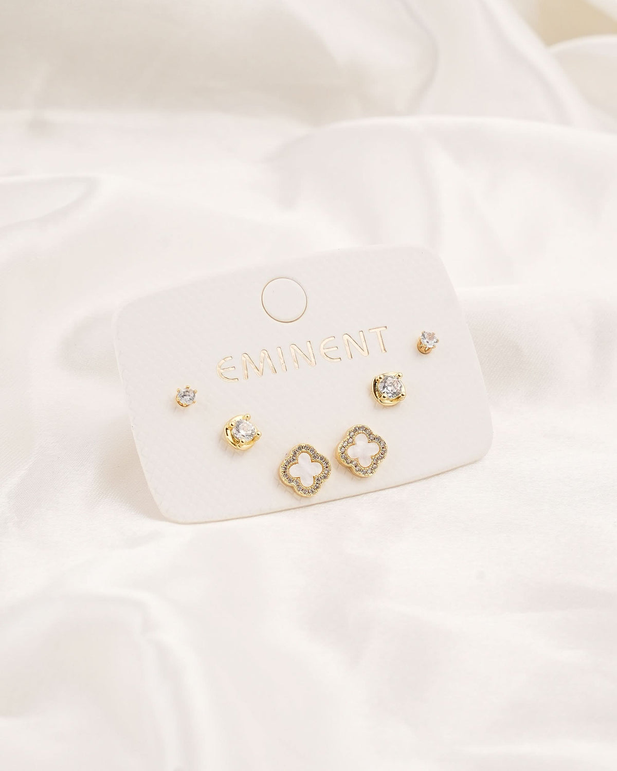 Eminent Women's Ear Top 3Pcs, Women Earrings & Tops, Eminent, Chase Value