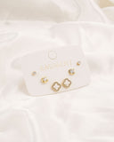 Eminent Women's Ear Top 3Pcs, Women Earrings & Tops, Eminent, Chase Value