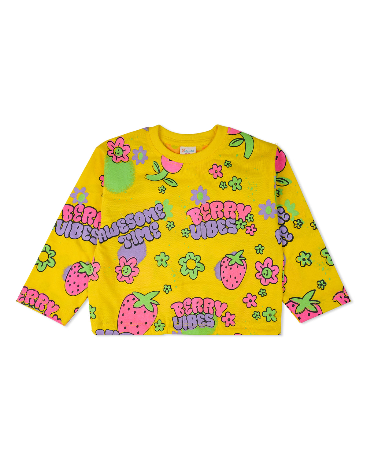 Valuables Girls Full Sleeves T-Shirt