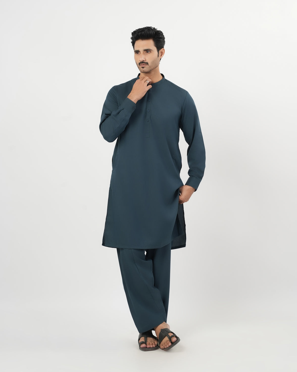 Eminent Men's Plain Shalwar Kameez