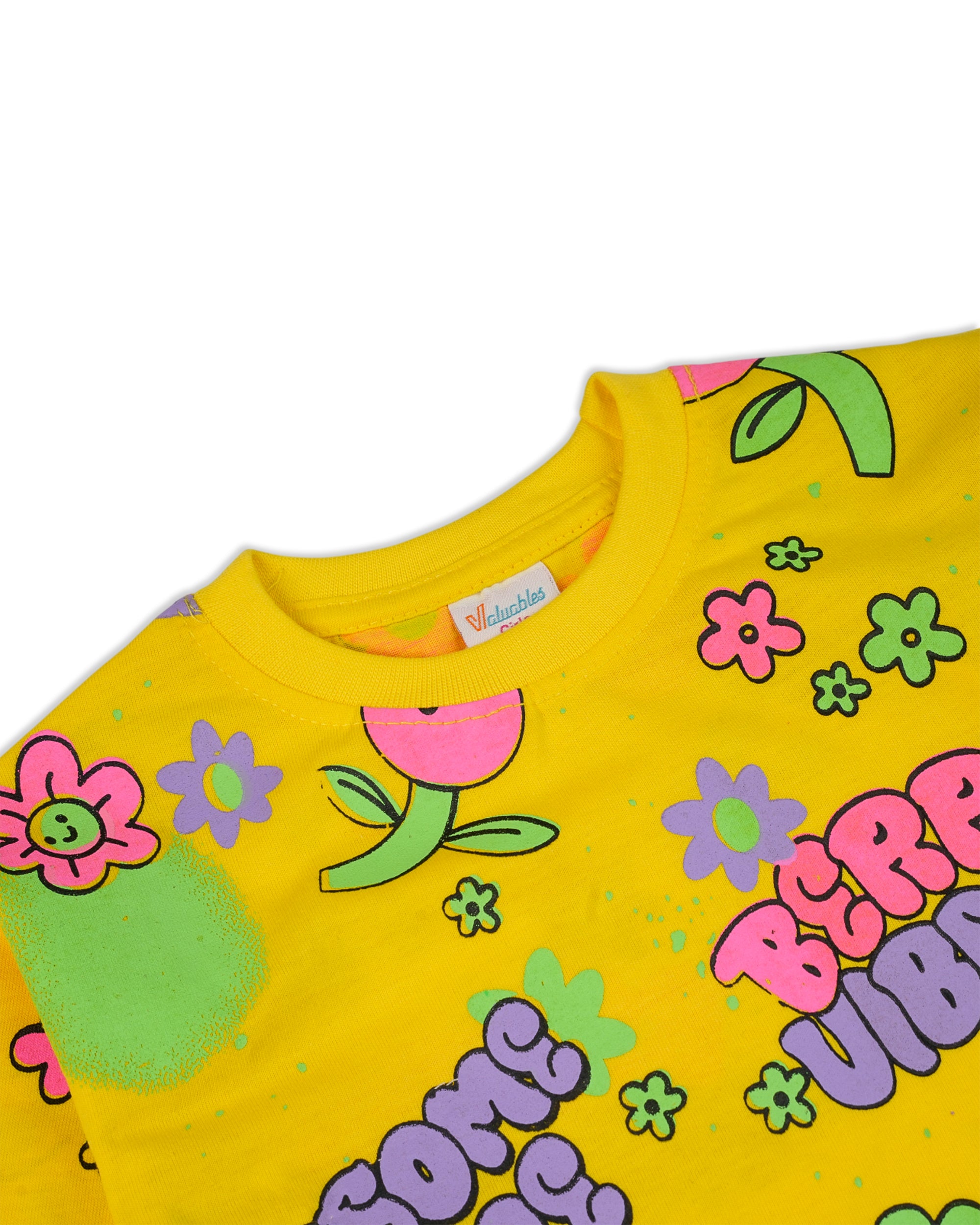 Valuables Girls Full Sleeves T-Shirt