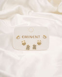 Eminent Women's Ear Top 3Pcs, Women Earrings & Tops, Eminent, Chase Value