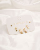 Eminent Women's Ear Top 3Pcs, Women Earrings & Tops, Eminent, Chase Value