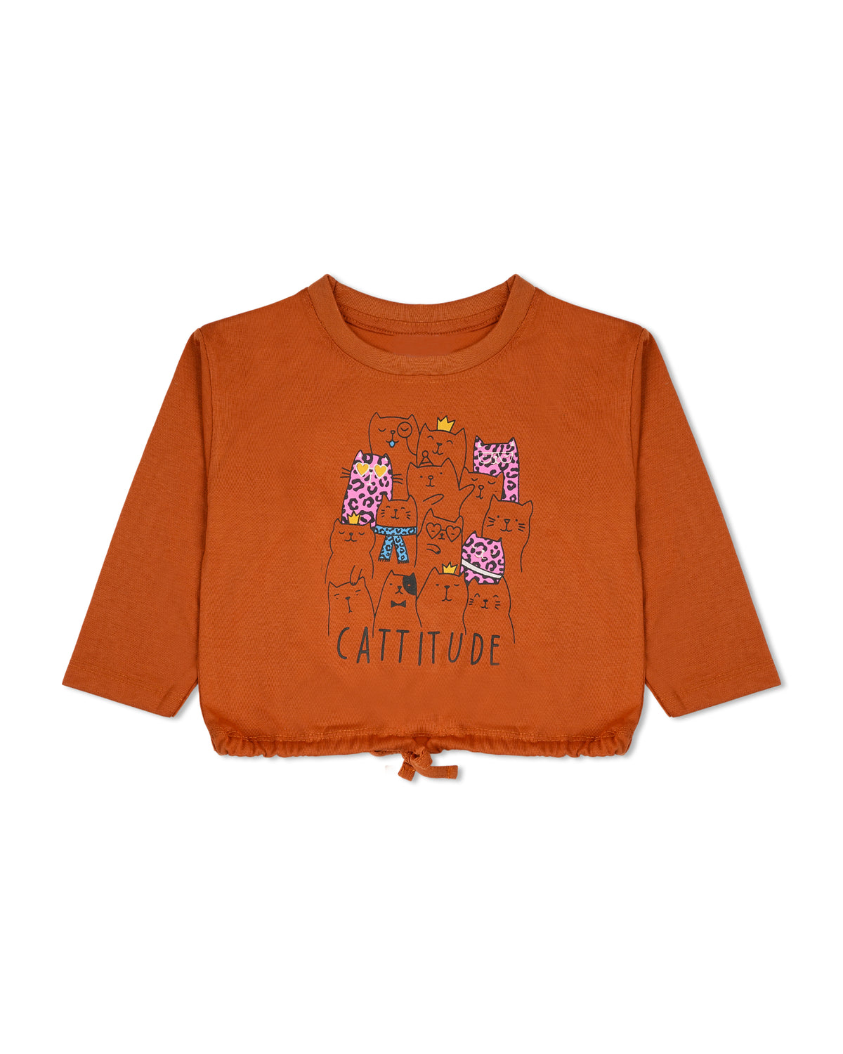 Valuables Girls Full Sleeves T-Shirt