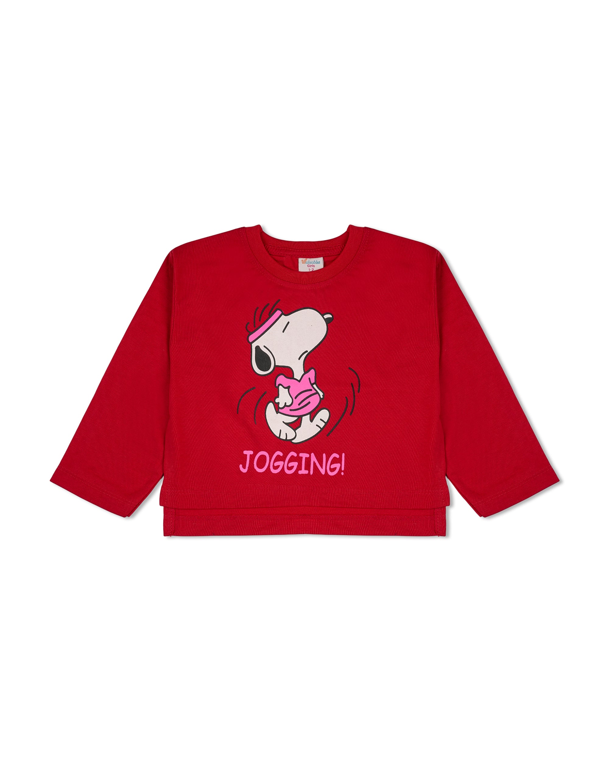 Valuables Girls Full Sleeves T-Shirt