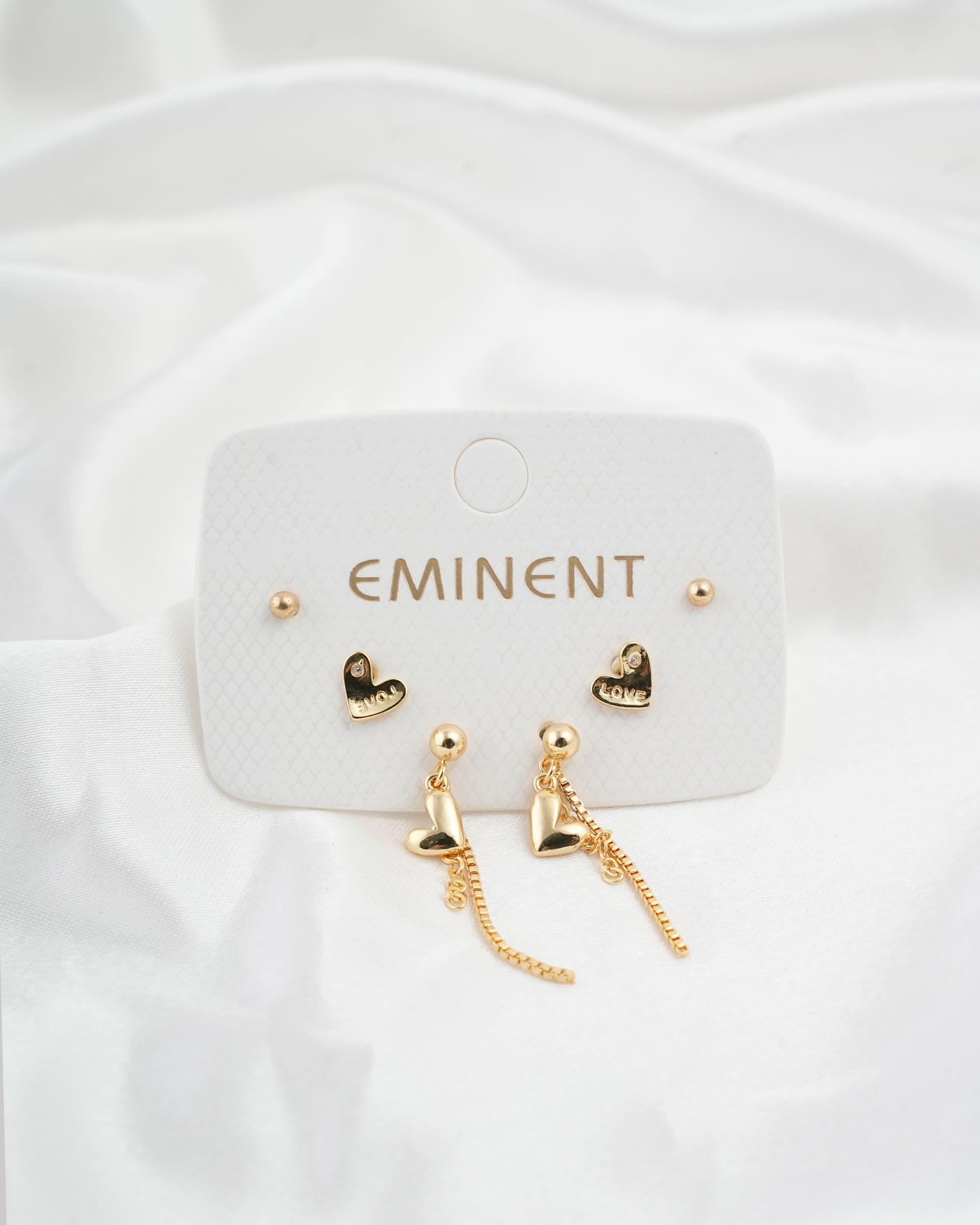 Eminent Women's Ear Top 3Pcs, Women Earrings & Tops, Eminent, Chase Value