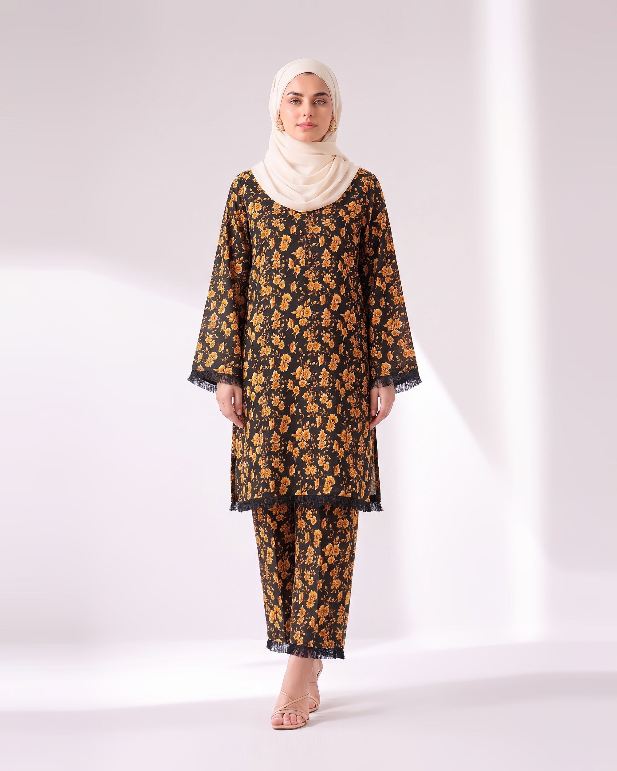 Women's Unstitched Printed 2 Pc Suit