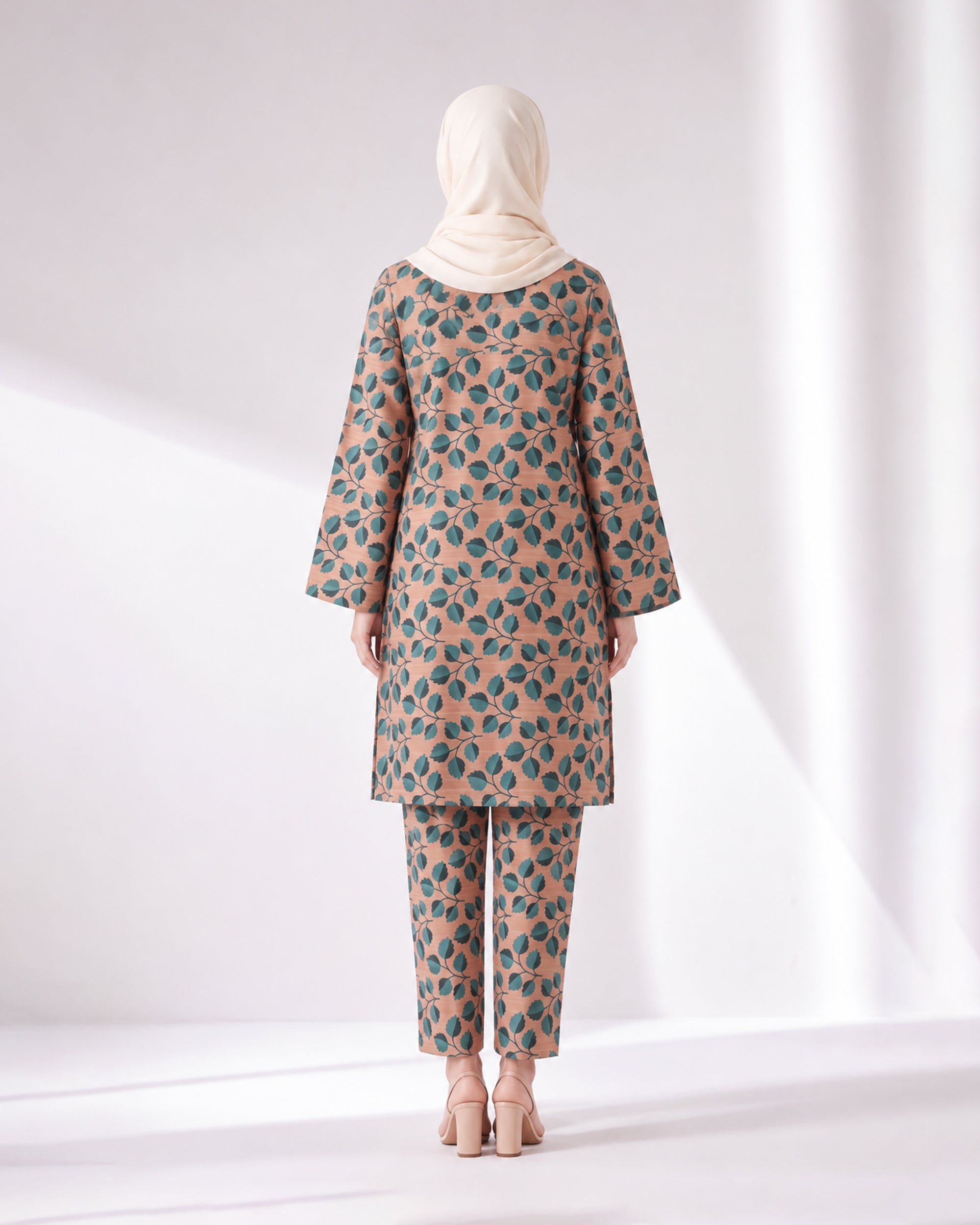 Women's Unstitched Printed 2 Pc Suit