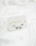 Eminent Women's Ear Top 3Pcs, Women Earrings & Tops, Eminent, Chase Value