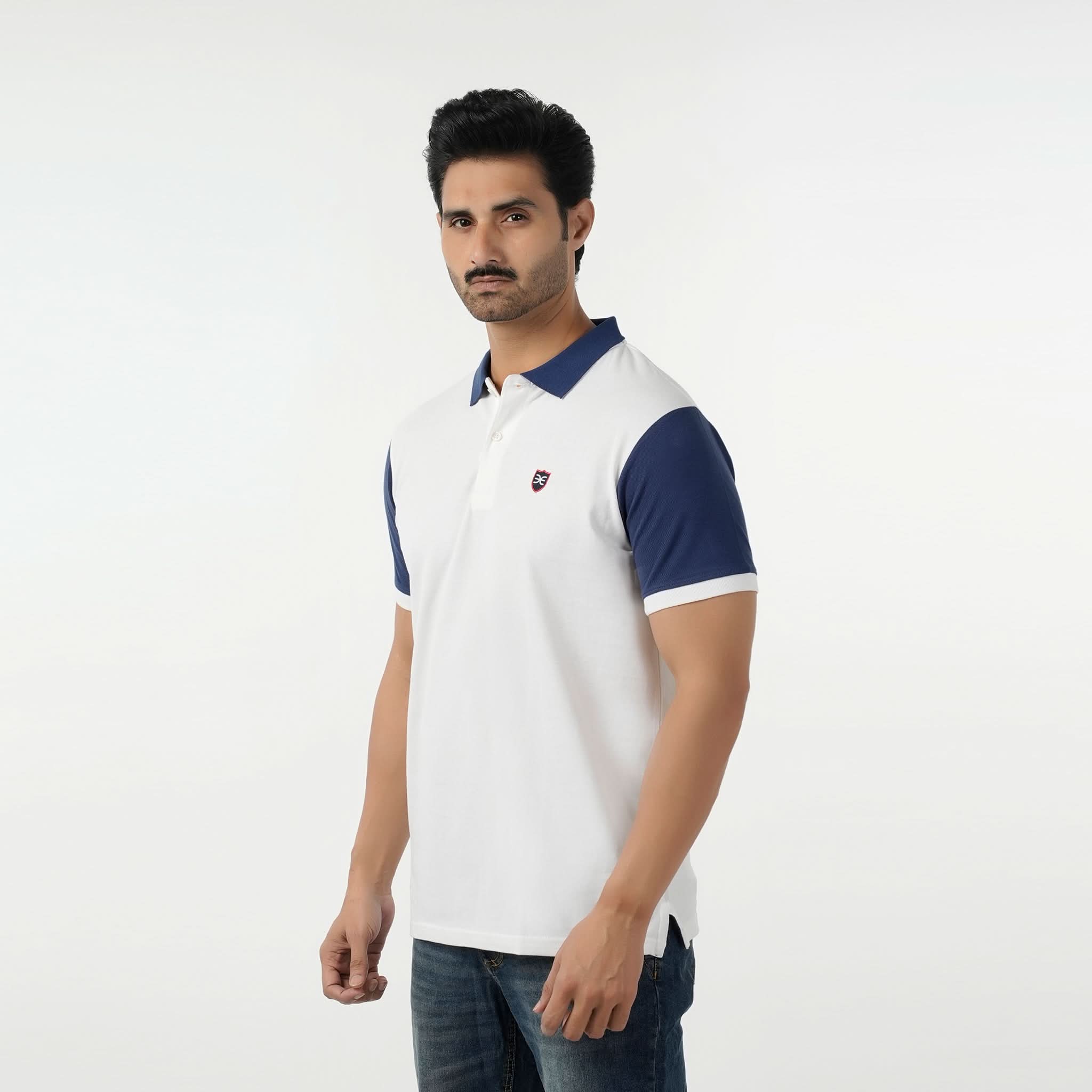 Eminent Men's Polo Half Sleeves T-Shirt - White, Men's T-Shirts & Polos, Eminent, Chase Value