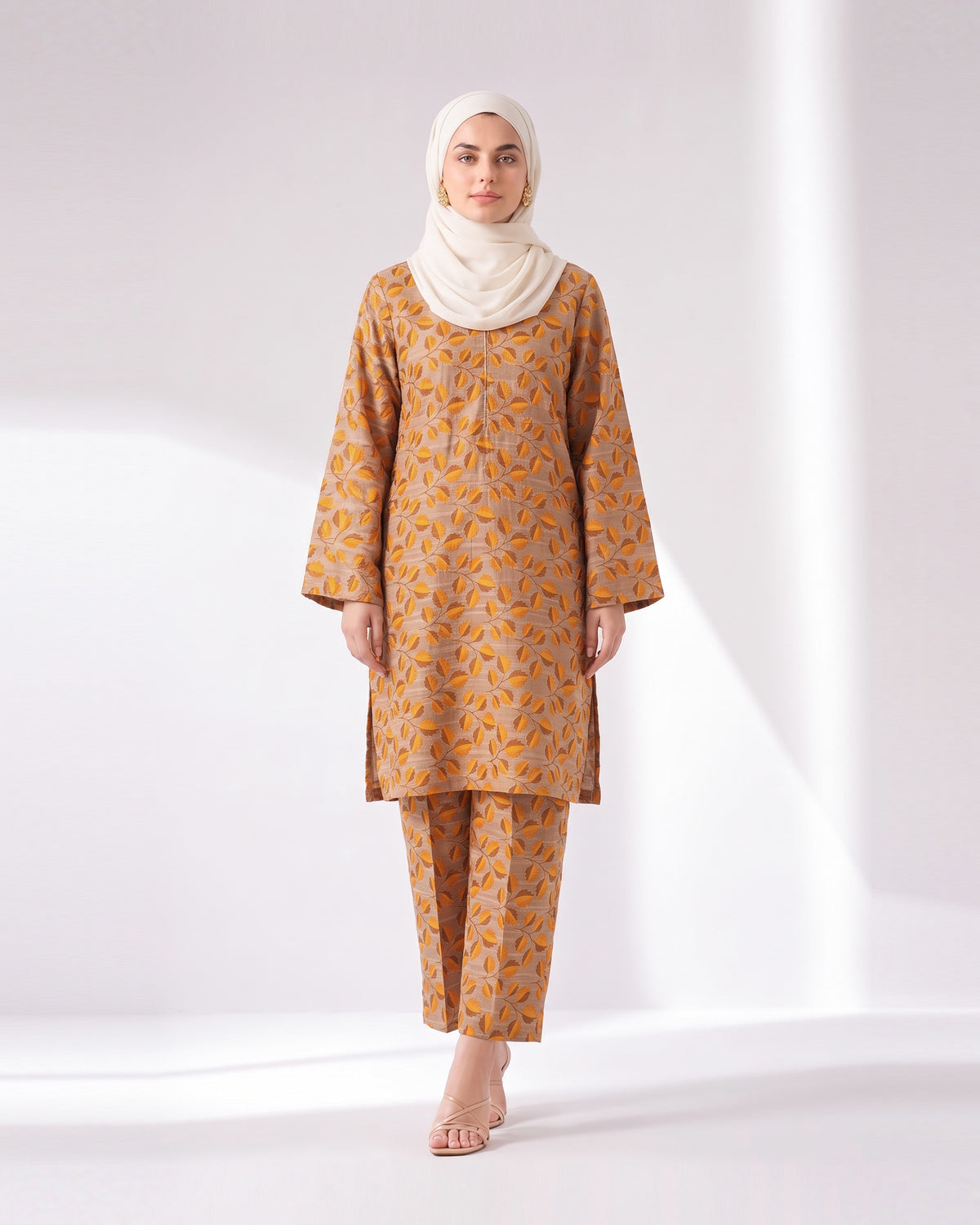 Women's Unstitched Printed 2 Pc Suit