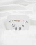 Eminent Women's Ear Top 3Pcs, Women Earrings & Tops, Eminent, Chase Value