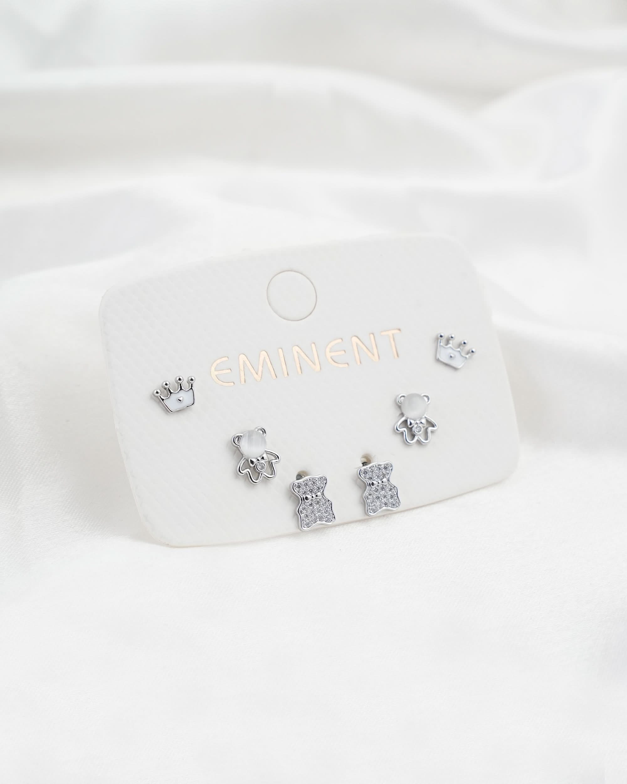 Eminent Women's Ear Top 3Pcs, Women Earrings & Tops, Eminent, Chase Value