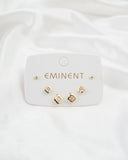 Eminent Women's Ear Top 3Pcs, Women Earrings & Tops, Eminent, Chase Value