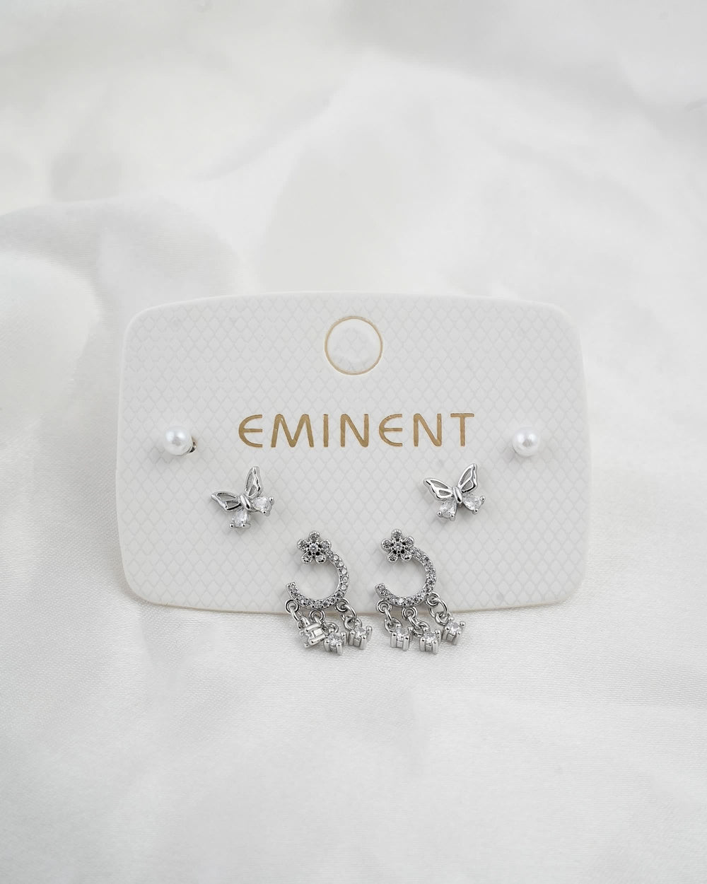Eminent Women's Ear Top 3Pcs, Women Earrings & Tops, Eminent, Chase Value