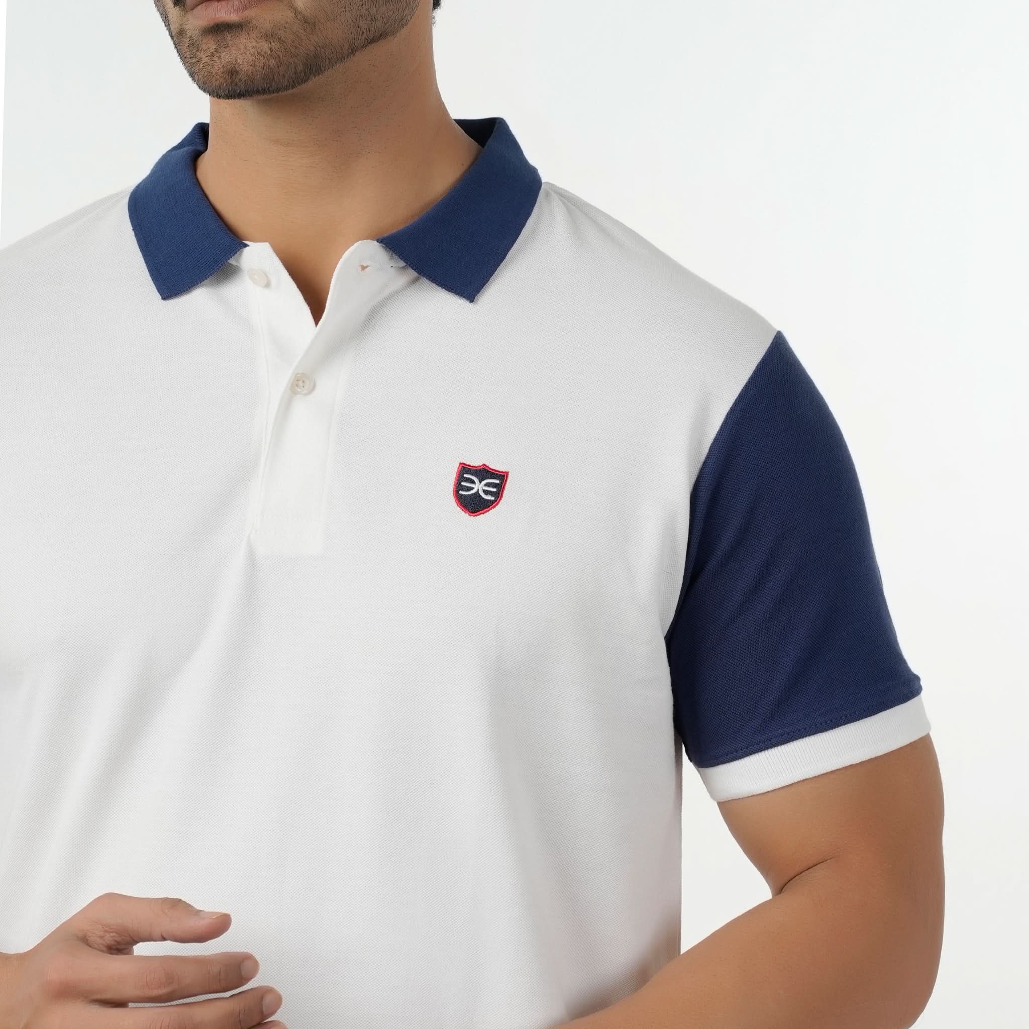 Eminent Men's Polo Half Sleeves T-Shirt - White, Men's T-Shirts & Polos, Eminent, Chase Value
