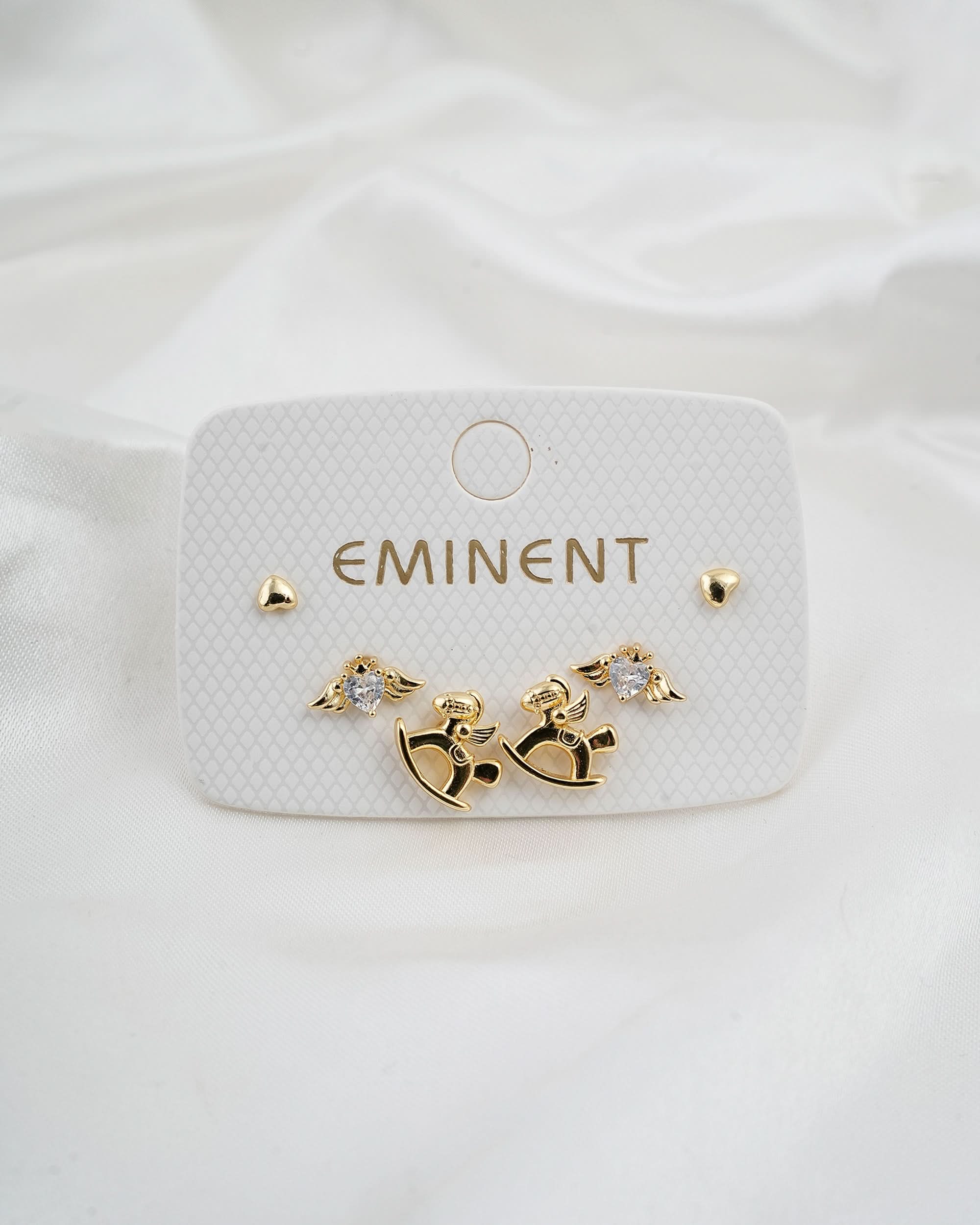 Eminent Women's Ear Top 3Pcs, Women Earrings & Tops, Eminent, Chase Value