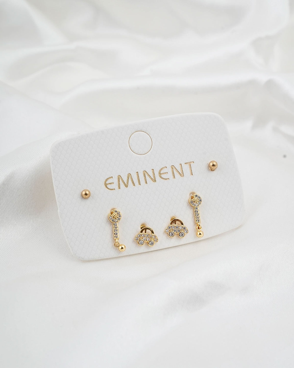 Eminent Women's Ear Top 3Pcs, Women Earrings & Tops, Eminent, Chase Value