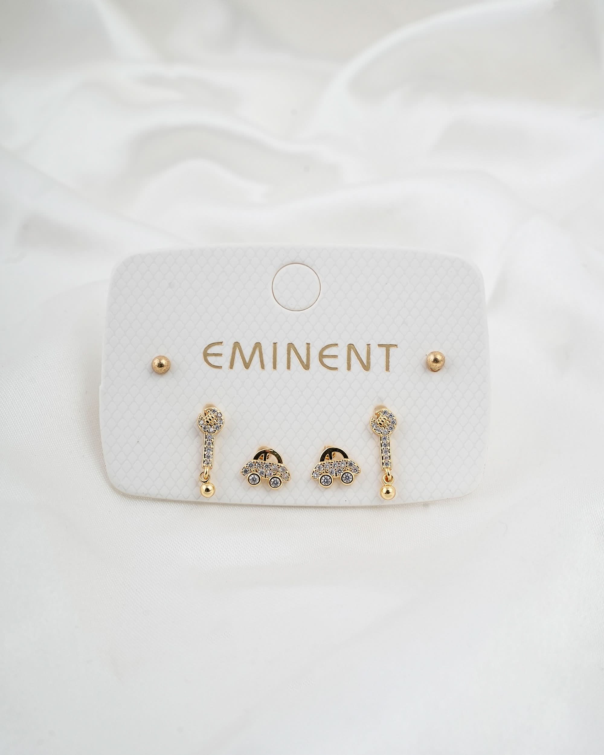 Eminent Women's Ear Top 3Pcs, Women Earrings & Tops, Eminent, Chase Value