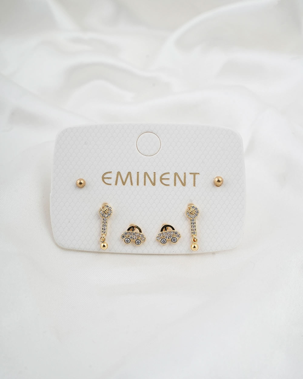 Eminent Women's Ear Top 3Pcs, Women Earrings & Tops, Eminent, Chase Value