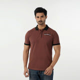 Eminent Men's Polo Half Sleeves T-Shirt - Chocolate Brown, Men's T-Shirts & Polos, Eminent, Chase Value