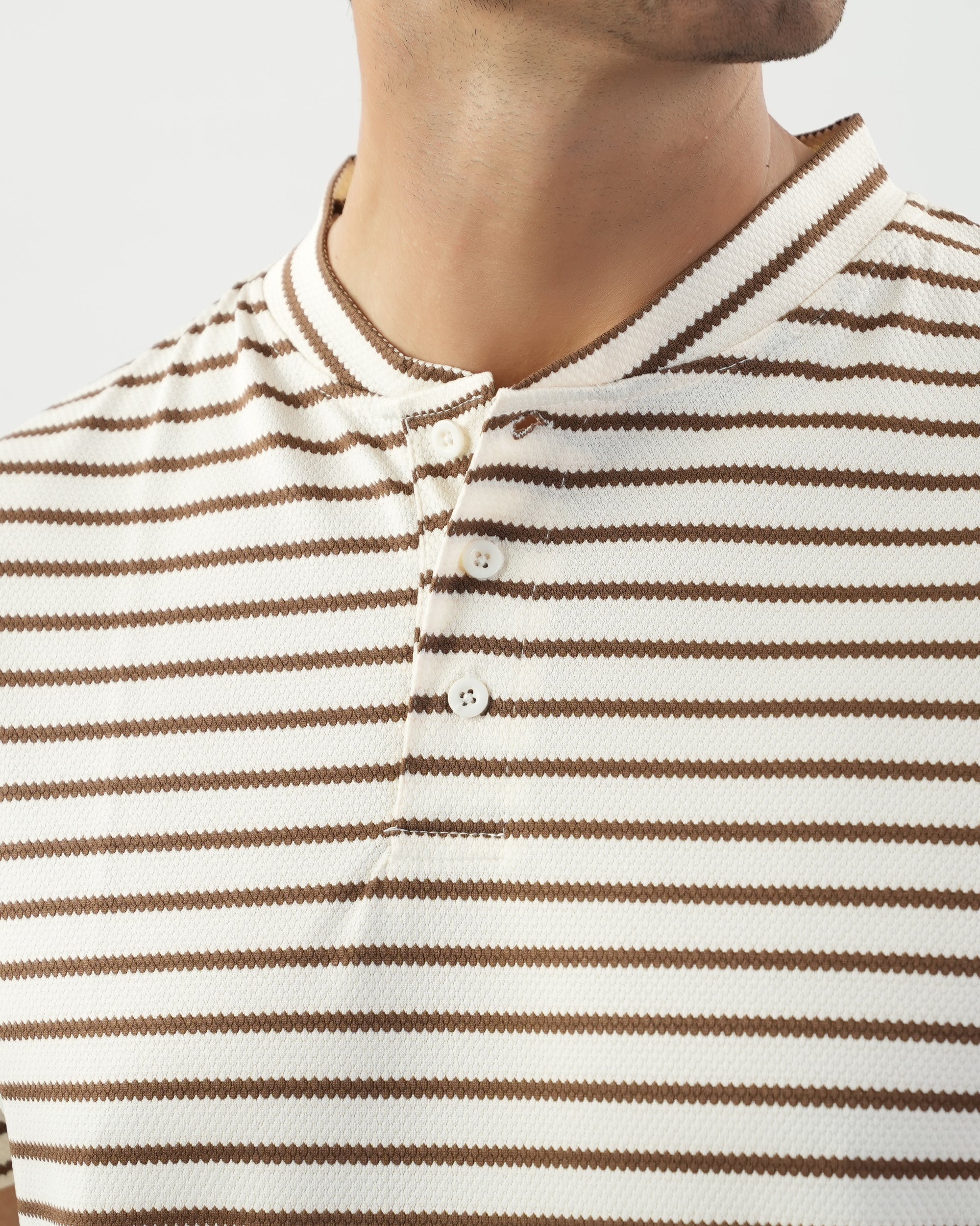 Valuables Men's Henley Half Sleeve T-Shirt
