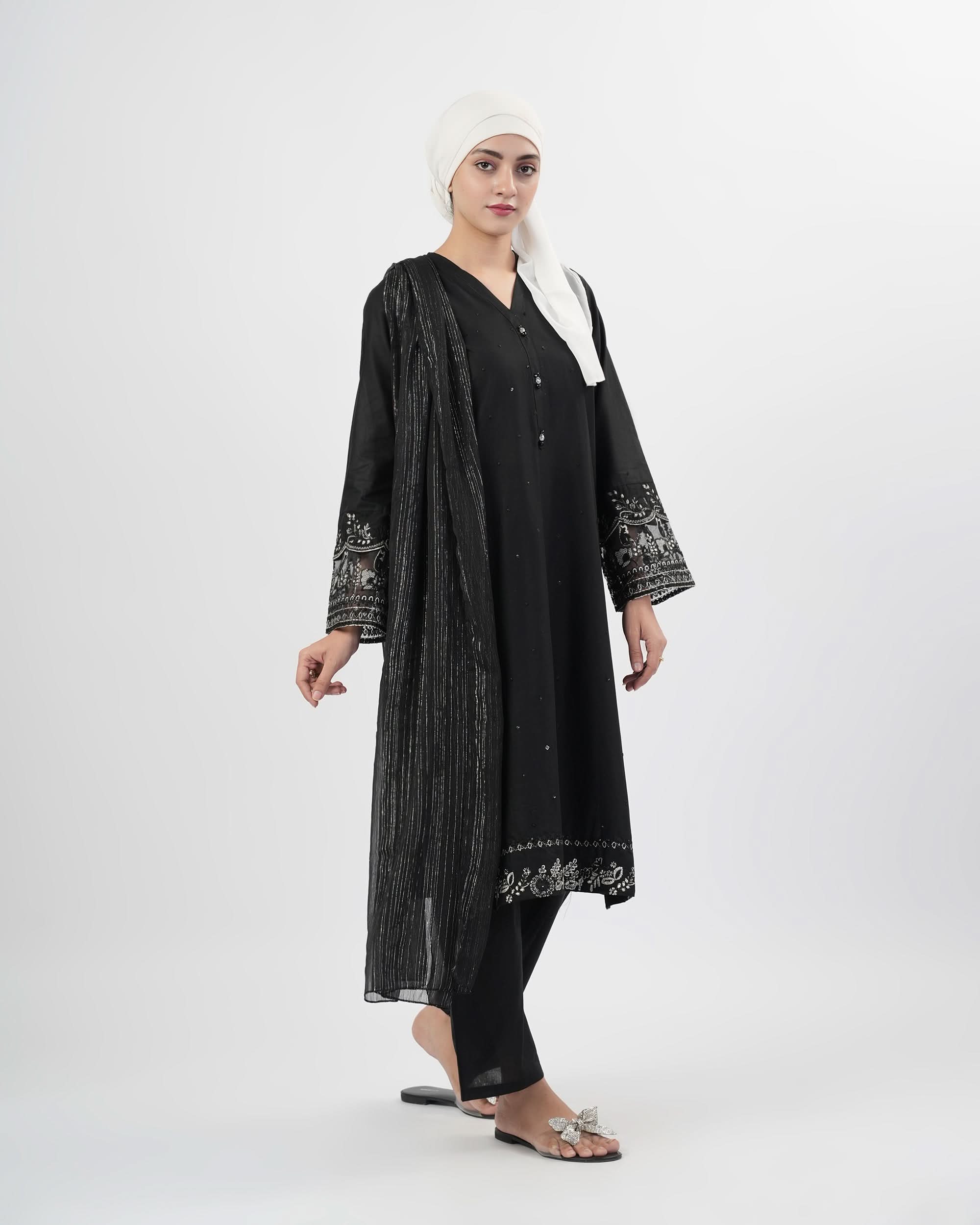 Valuables Women’s Embroidered 3Pcs Suit, Women Shalwar Suits, Valuables, Chase Value