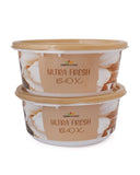 Plastic Crisper Box Set - 2 Pcs