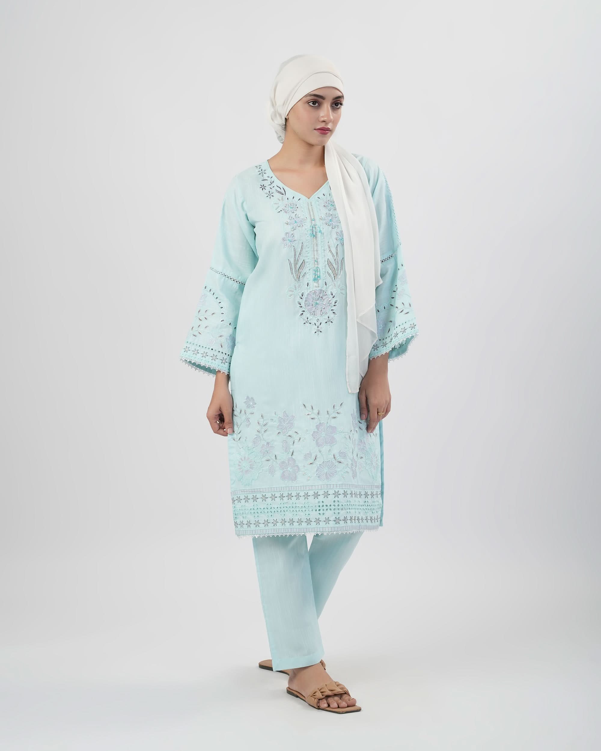 Valuables Women Embroidered 2Pcs Suit, Women Shalwar Suits, Valuables, Chase Value