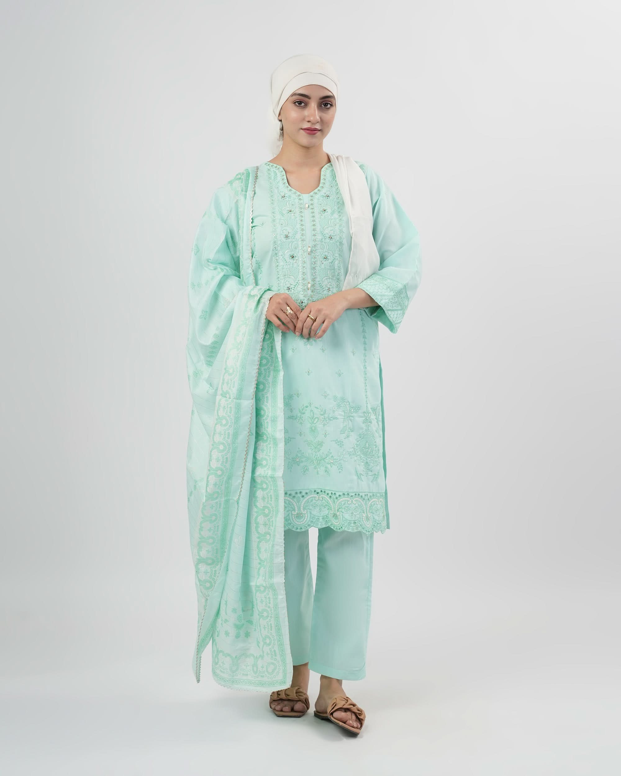 Valuables Women Embroidered 3Pcs Suit, Women Shalwar Suits, Valuables, Chase Value