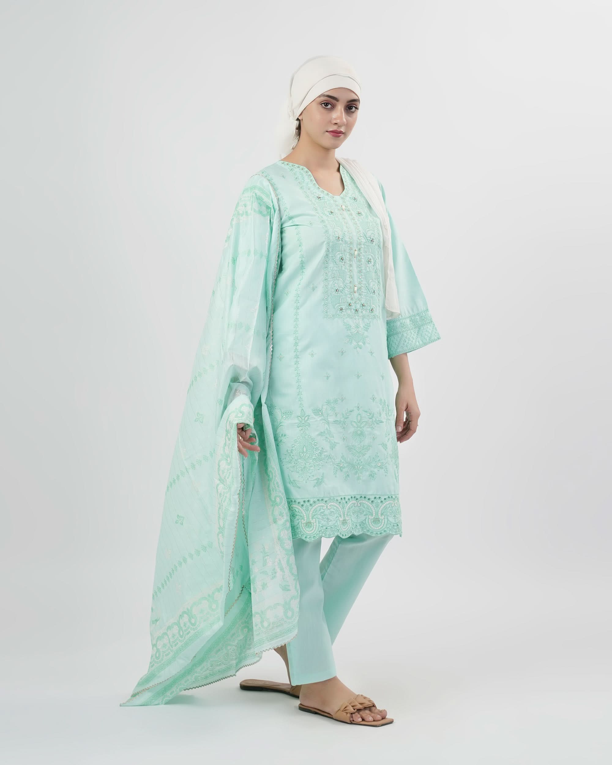 Valuables Women Embroidered 3Pcs Suit, Women Shalwar Suits, Valuables, Chase Value