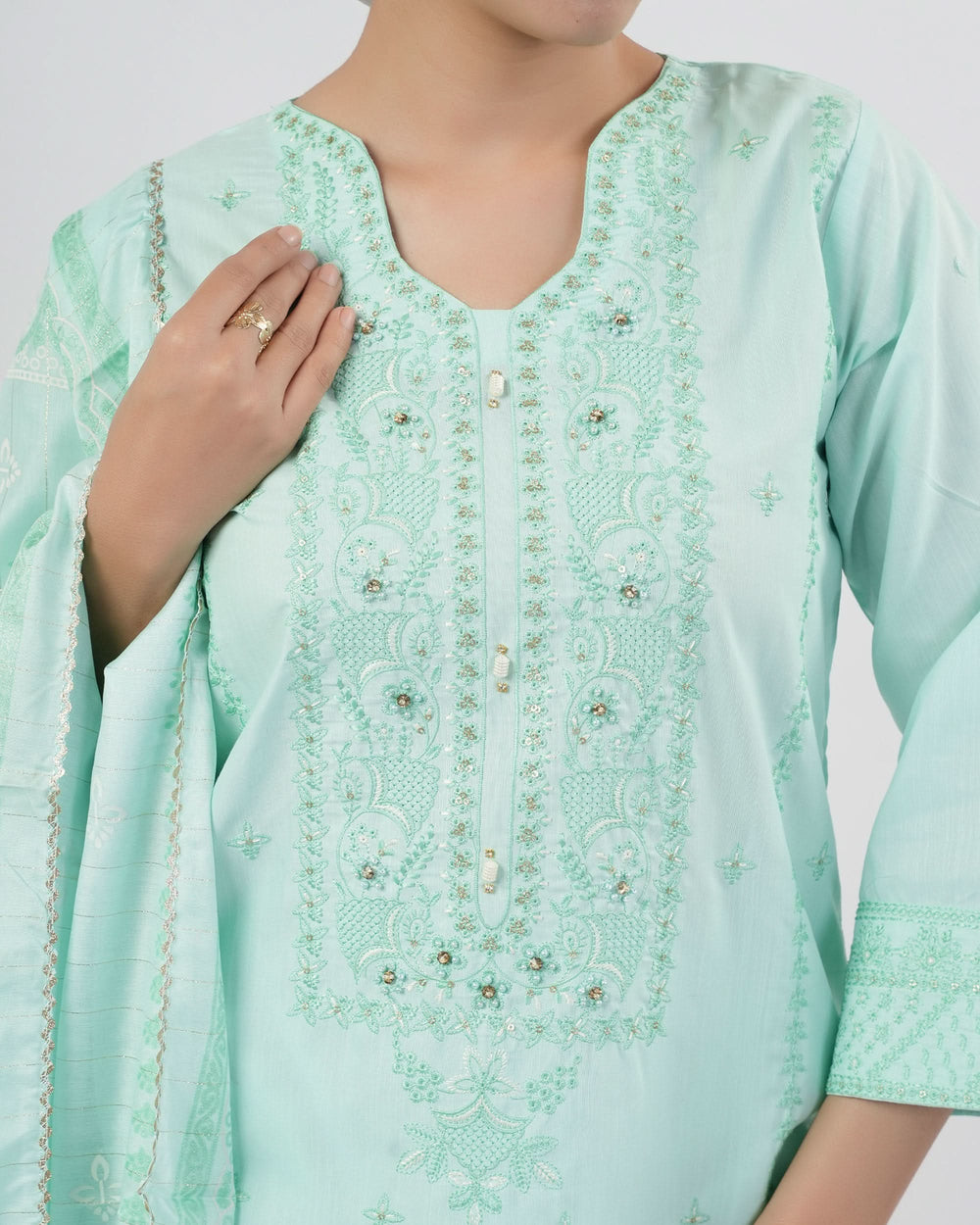 Valuables Women Embroidered 3Pcs Suit, Women Shalwar Suits, Valuables, Chase Value