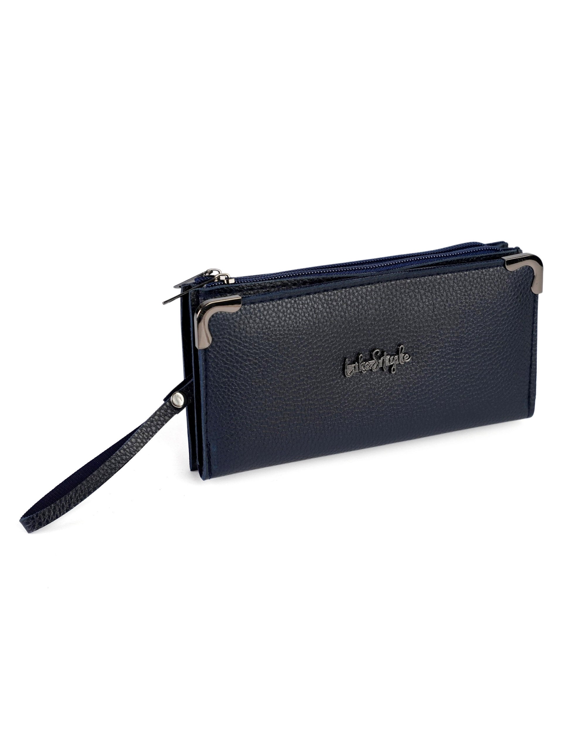 Women's Double Zipper Wallet