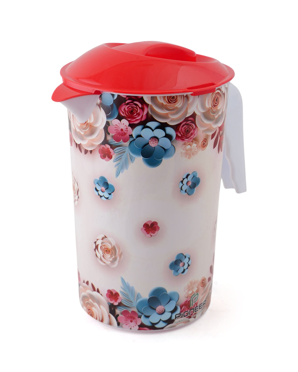Pioneer Plastic Flower Water Jug - 3Ltr, Jug & Glasses, Chase Value, Chase Value