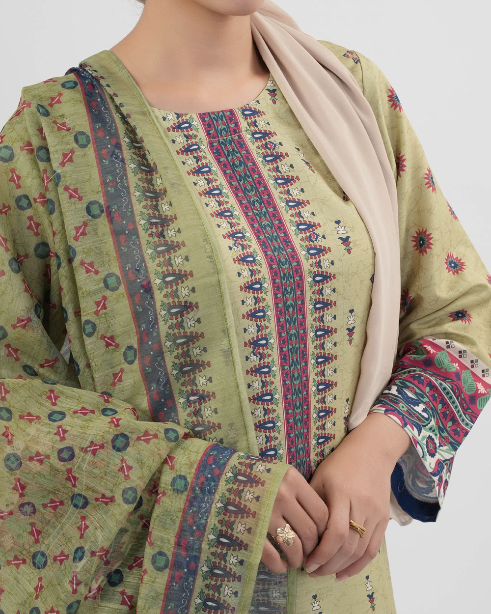 Valuables Women’s Printed 3-Pcs Suit, Women Shalwar Suits, Valuables, Chase Value