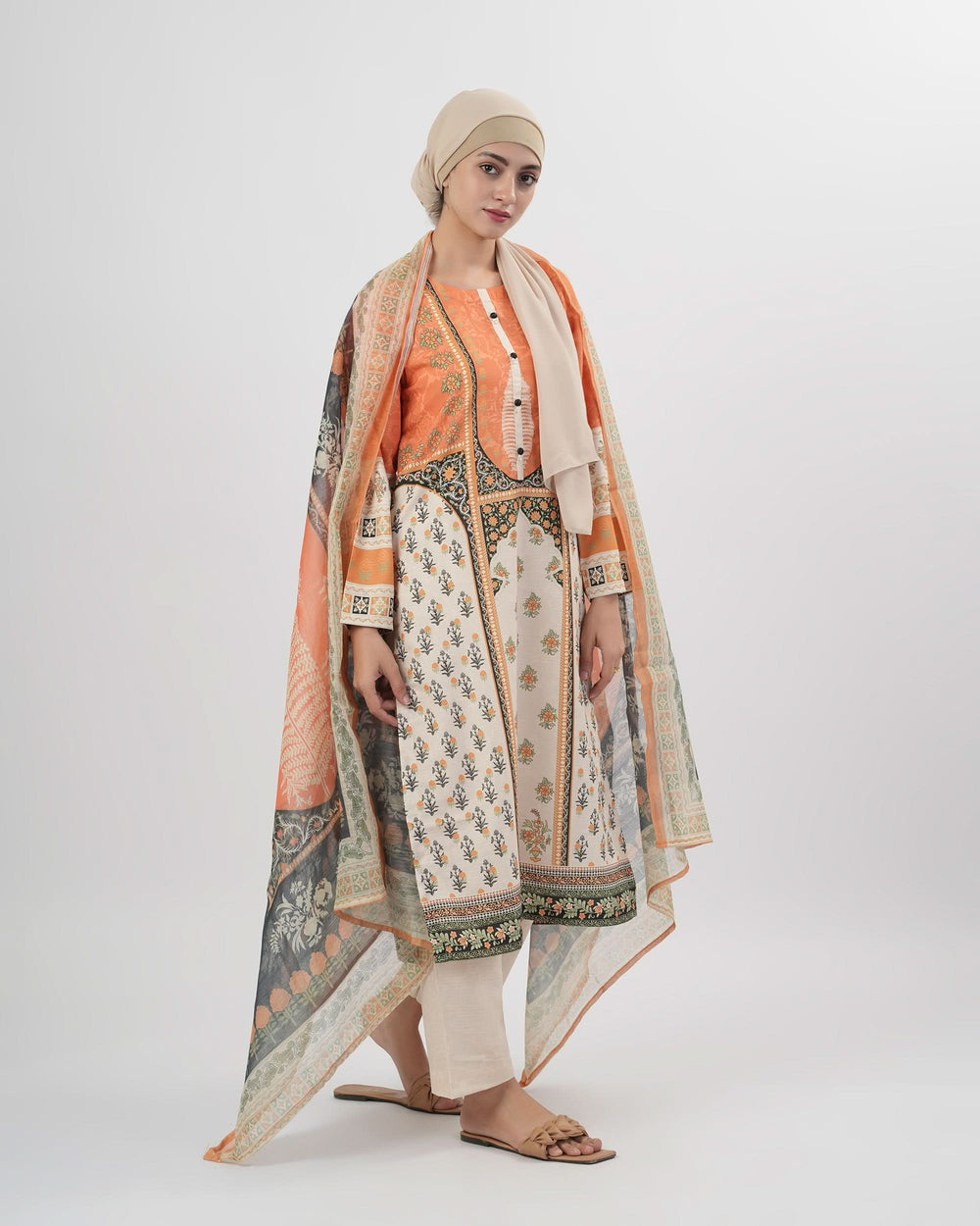 Valuables Women’s Printed 3-Pcs Suit, Women Shalwar Suits, Valuables, Chase Value