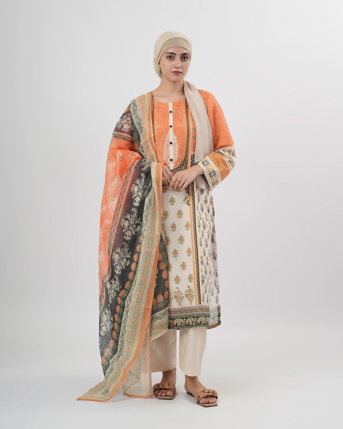 Valuables Women’s Printed 3-Pcs Suit, Women Shalwar Suits, Valuables, Chase Value