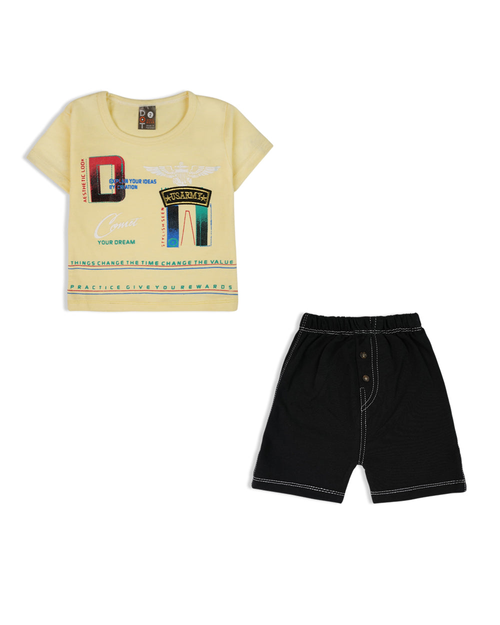 Newborn Boys' Half Sleeves Suit, Newborn Boys Sets & Suits, Chase Value, Chase Value