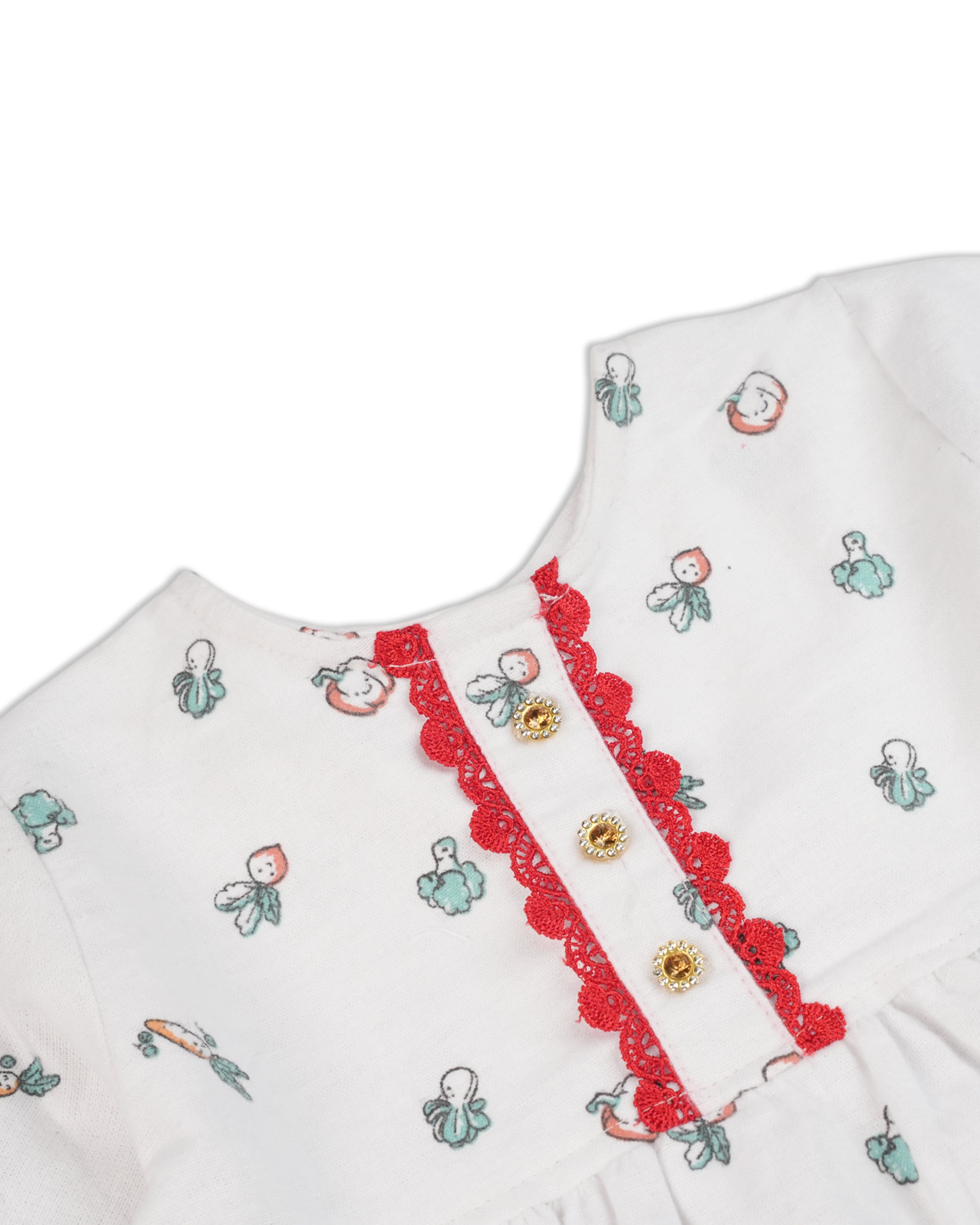 Valuables Girls Frock Suit