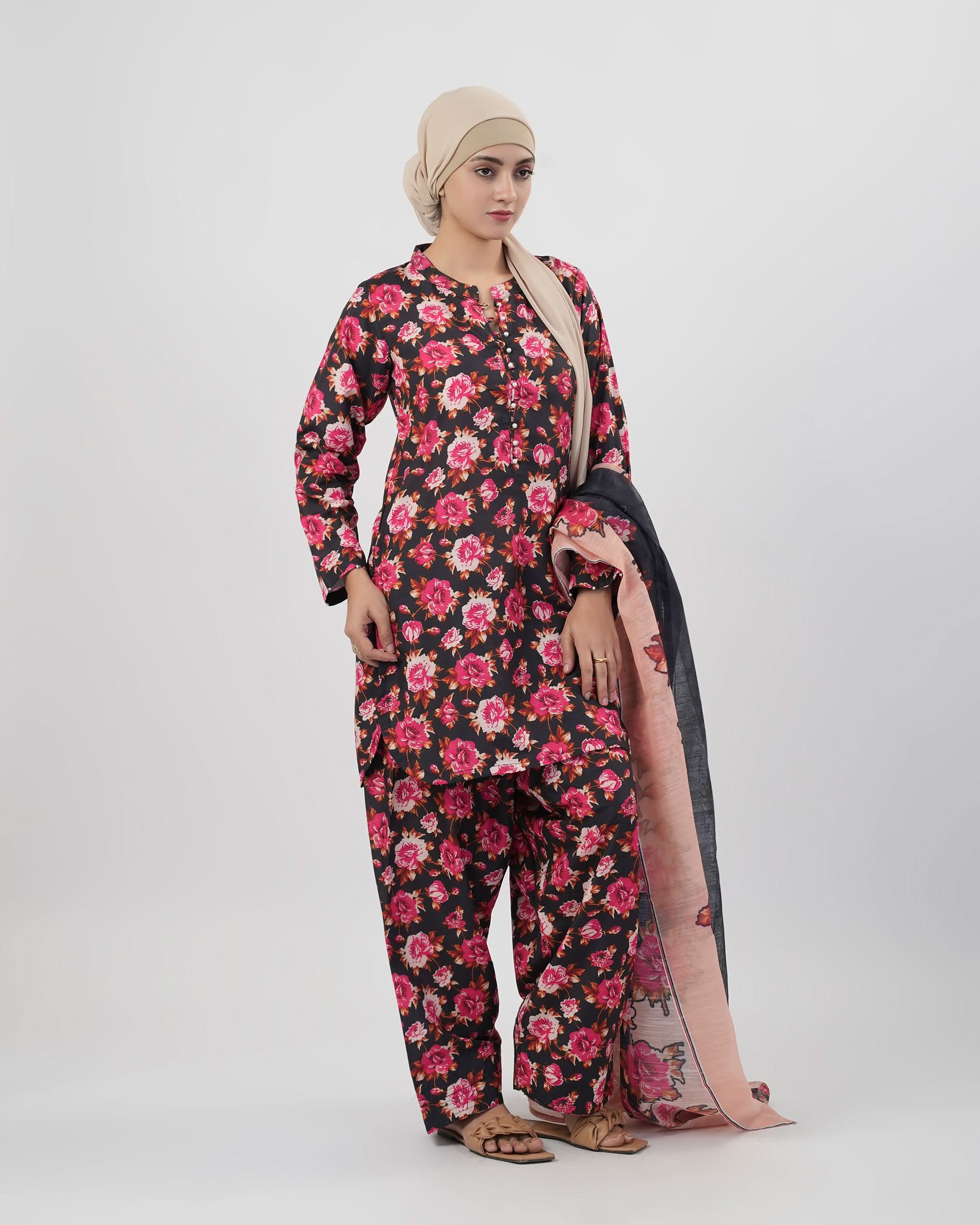 Valuables Women’s Printed 3-Pcs Suit, Women Shalwar Suits, Valuables, Chase Value