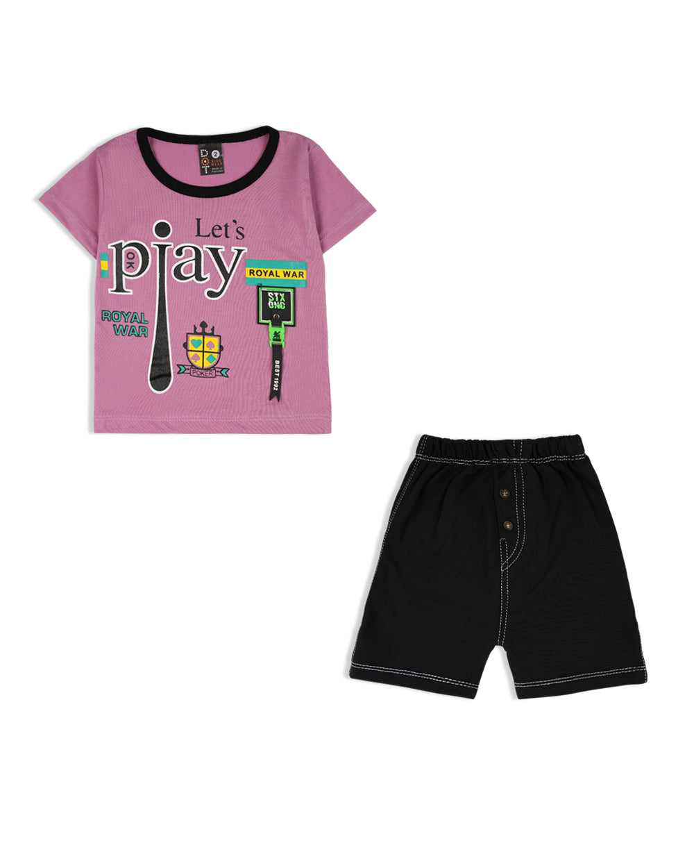 Newborn Boys' Half Sleeves Suit, Newborn Boys Sets & Suits, Chase Value, Chase Value