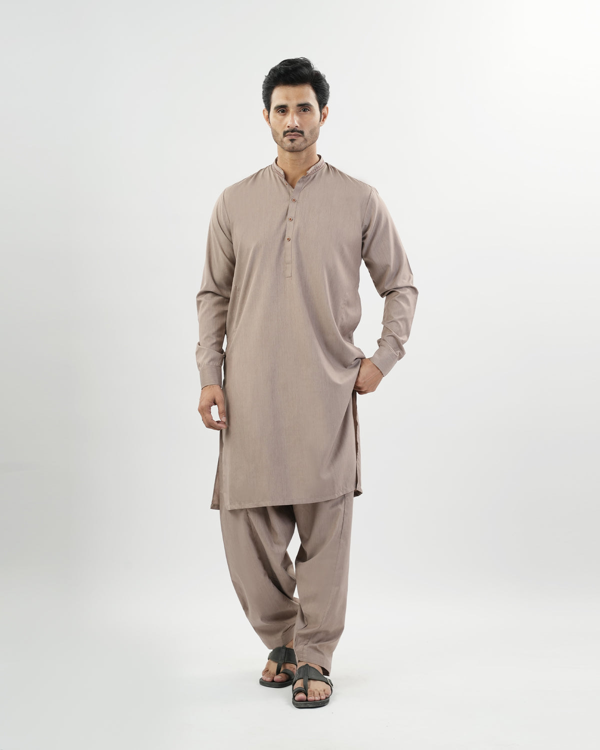 Valuables Men's Embroidered Kurta Shalwar