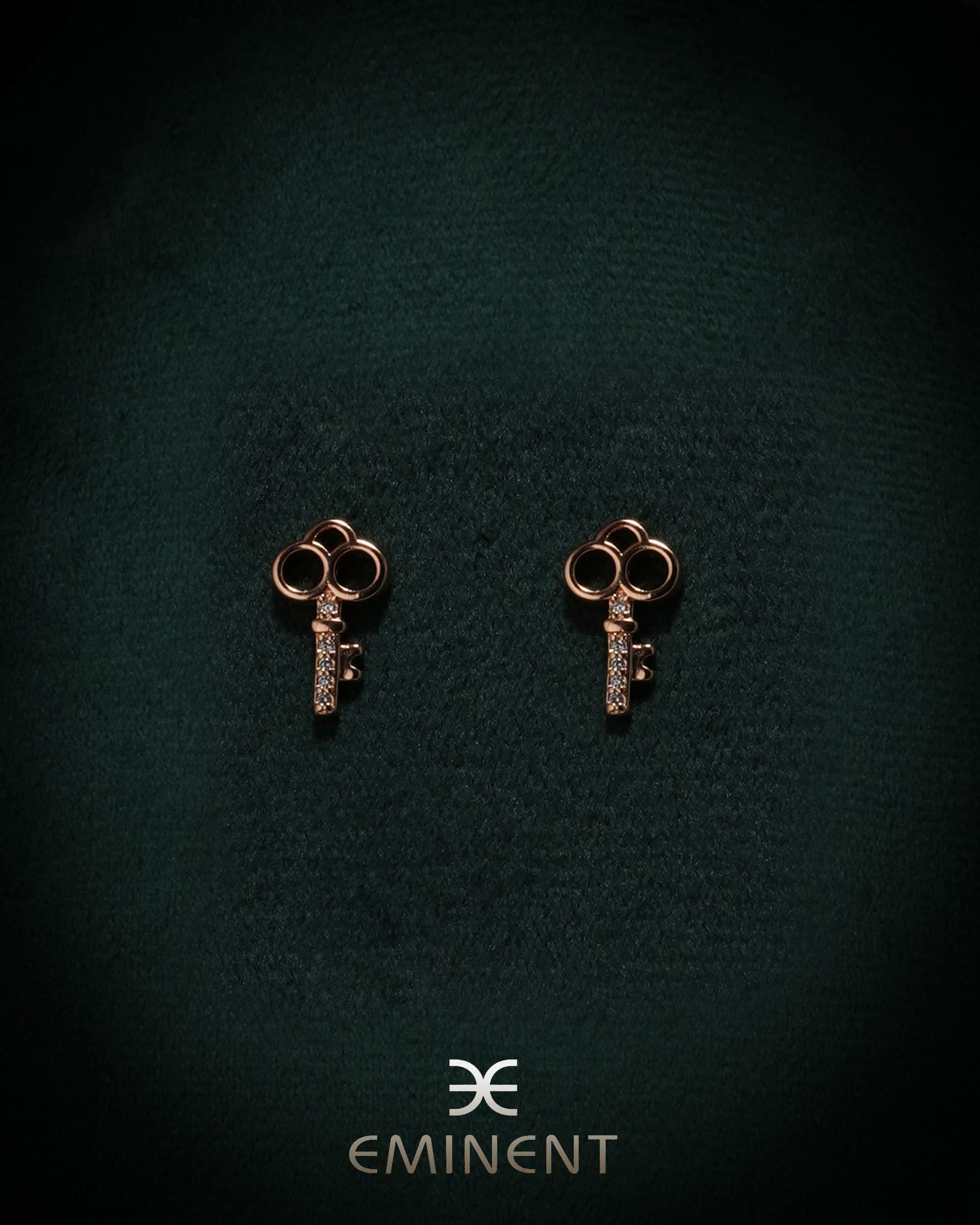 Eminent Women's Ear Tops - Golden, Women Earrings & Tops, Eminent, Chase Value